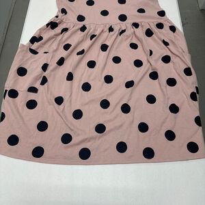 Pink polkadot dress